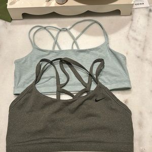 Nike and Gap Fit yoga bras